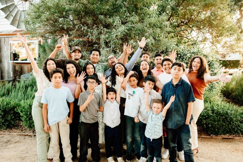 Cousin photo at a graduation party in Templeton, CA